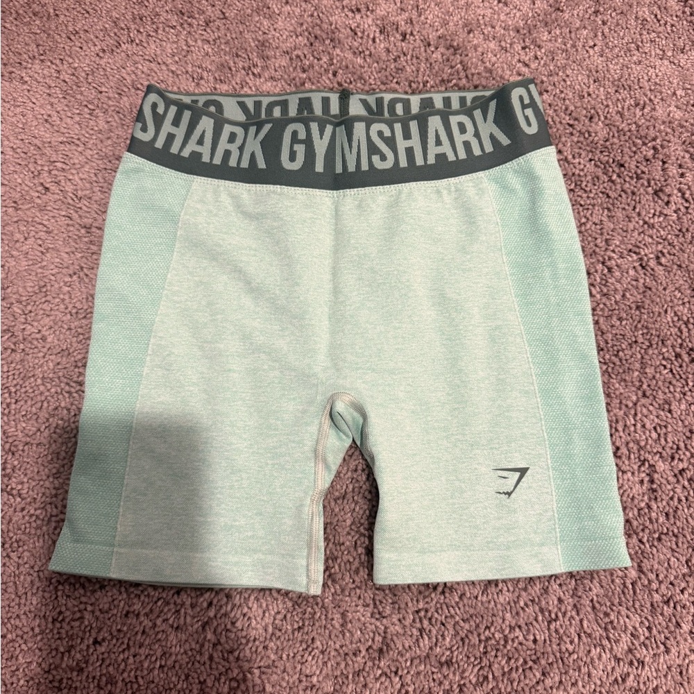 Gymshark Mint Green Activewear Shorts